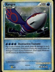 Kyogre 12/95 Call of Legends Holo Rare