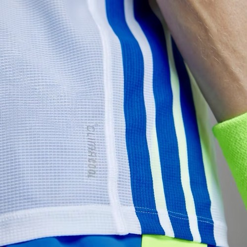 NEW Mens ADIDAS Adizero Retro Climacool Running Tee JD7316 White Lucid Lemon XL - Picture 9 of 9