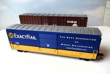 Athearn RTR/ ExactRail, H0, 2er-Set Box Cars - mit OVP