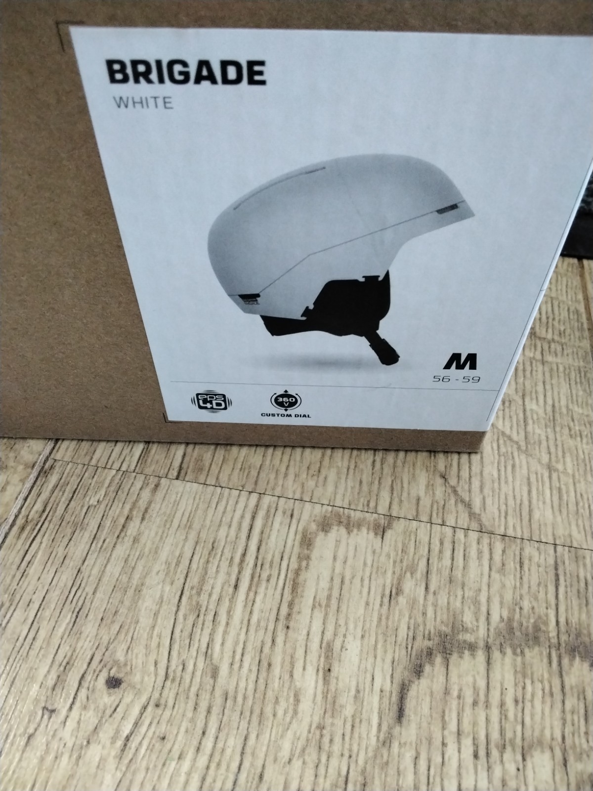 Casco da sci snowboard uomo Salomon Brigade taglia media 56 59 cm