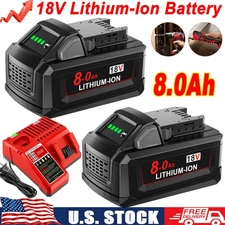 For Milwaukee 18V Battery For M18 Lithium Battery/Charger 48-11-1890 48-11-1840