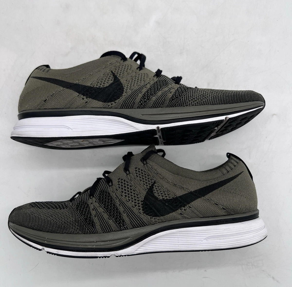 Nike Flyknit Trainer Black/Sequoia 2012 532984-030 Mens Size 12 No Box NIKE 2012 FLYKNIT TRAINER+ 532984 100 WHITE 10.5 OG PRESTO  main image 2