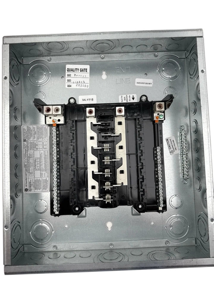 GE 125 Amp 14 Spc 24 Cct Main Lug Indoor Load Center Value Kit TLM1212CCUGK (OB2 - Image 4 of 4