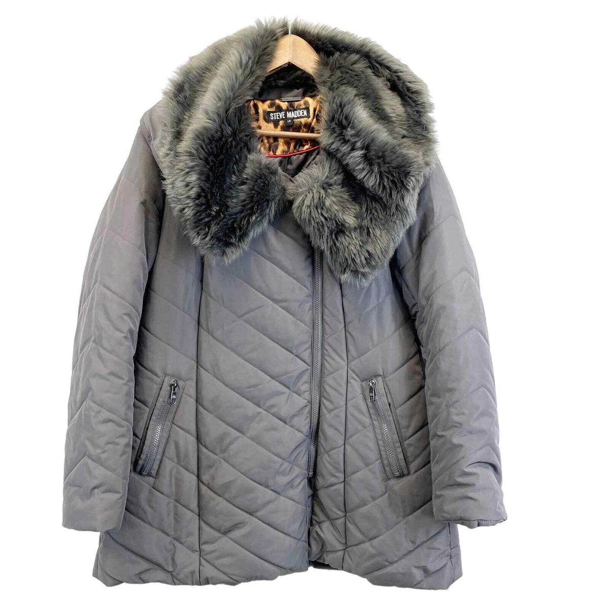 Steve madden fur vest deals