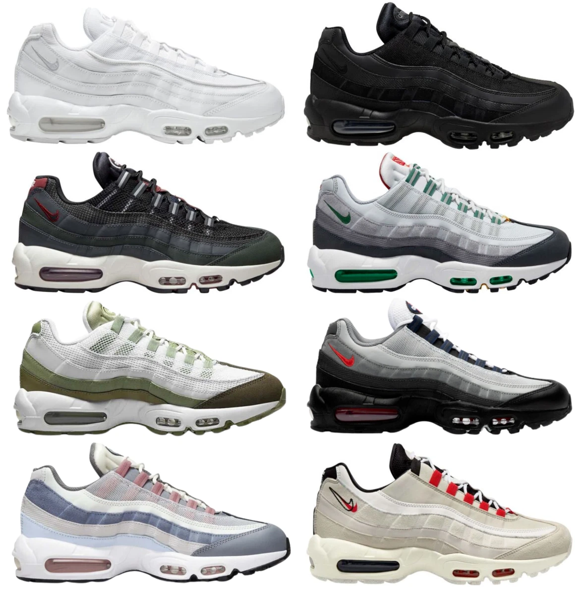 NEW NIKE AIR MAX 95 Men's Casual Shoes ALL COLORS US Sizes 7-14 NIB