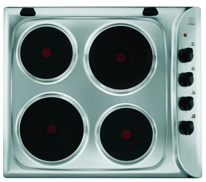 Electric Hob Cata UBSPH60KCR Solid Plate – Stainless Steel
