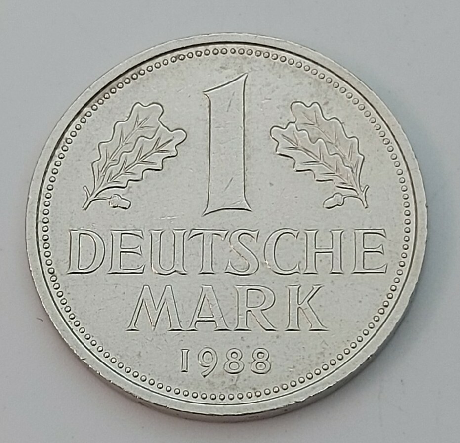 希少レアコイン　1 DEuTSCCHEMARK  1988 希少レアコイン 1 DEuTSCCHEMARK 1988