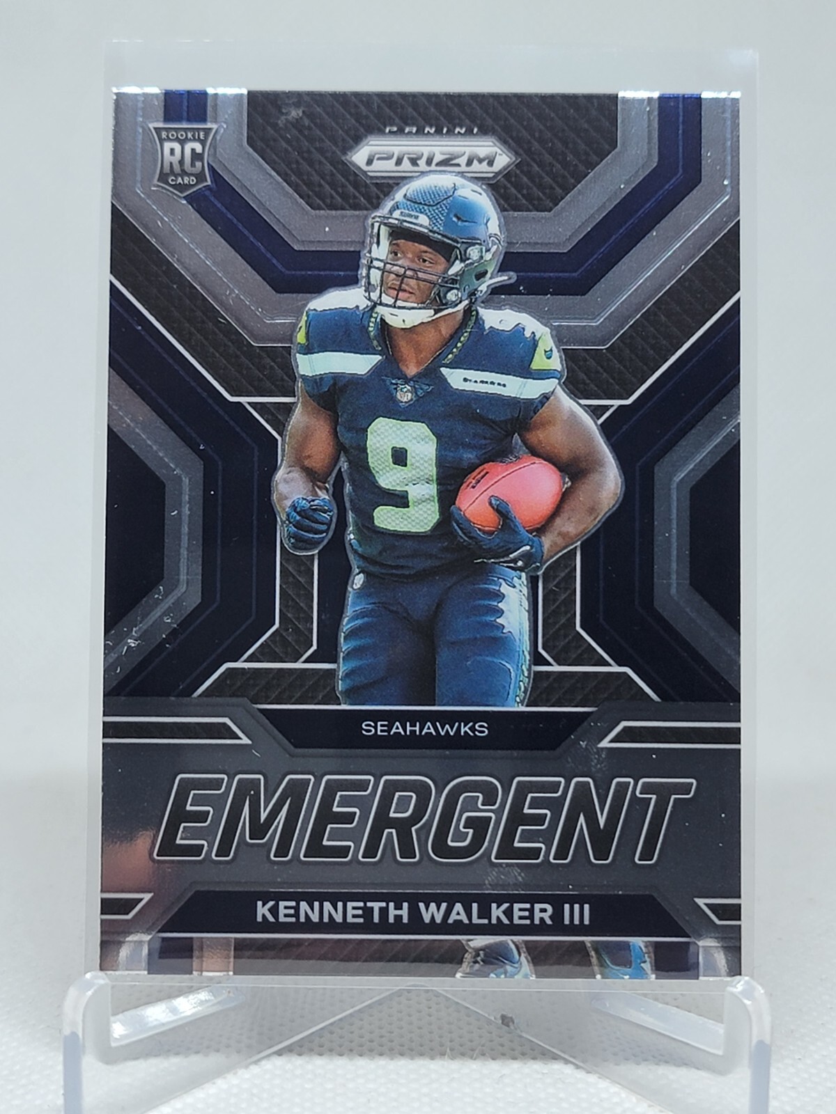2022 Panini Prizm Kenneth Walker III Emergent #E-12 Rookie RC Seahawks D8D