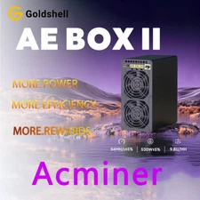 New Stock Goldshell AE BOX II 54Mh /s 530W ALEO Miner Asic miner with psu