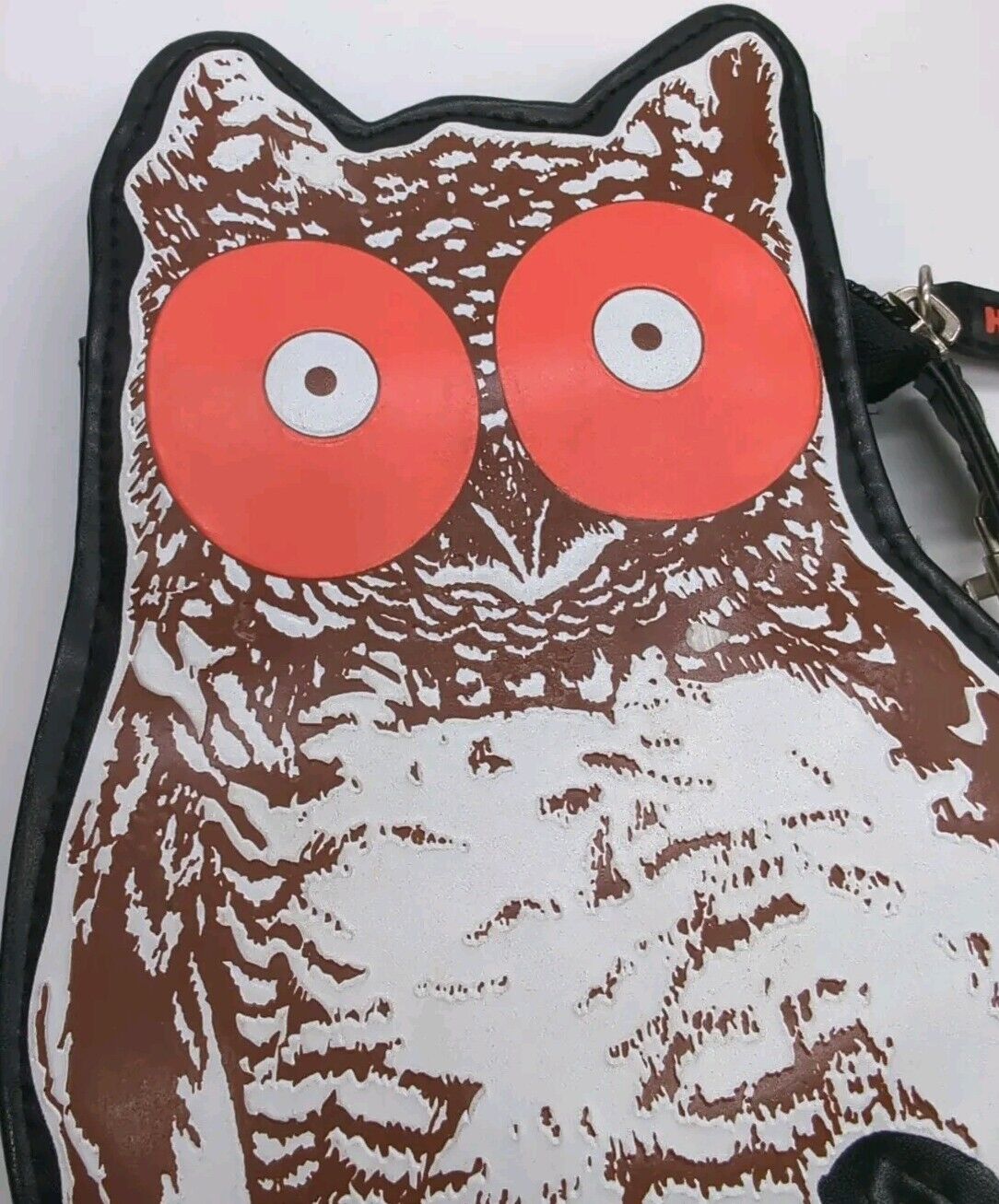 Hooters Restaurant Owl Wristlet Zippered Pouch - image 2