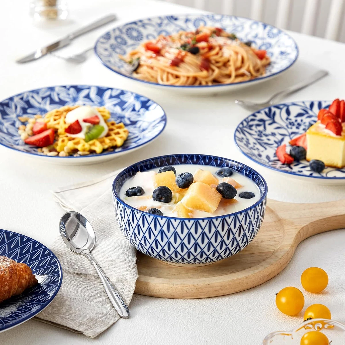Unbranded Blue Plate Dinner Service Sets for sale | eBay