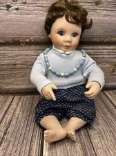Knowles Maud Fangel Cover Babies PEEK-A-BOO PETER Porcelain Doll