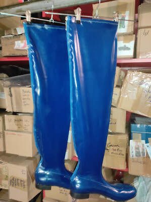 Handgemacht latex Stiefel flach farben 42 43 44 45 46 47 48  Bolingier Poland