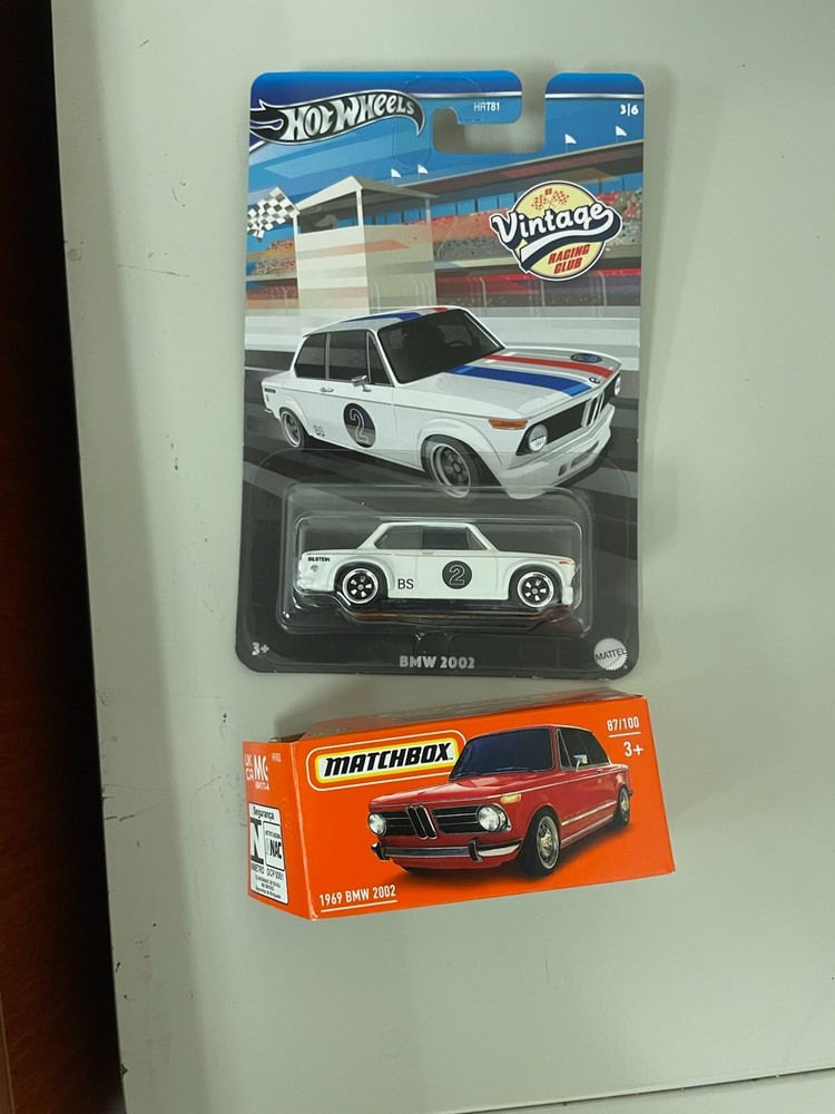 Hotwheels And Matchbox BMW 2002