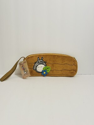   Totoro Pencil Bag Anime Cat Pencil Case Pouch Stationery Makeup Travel Bag  