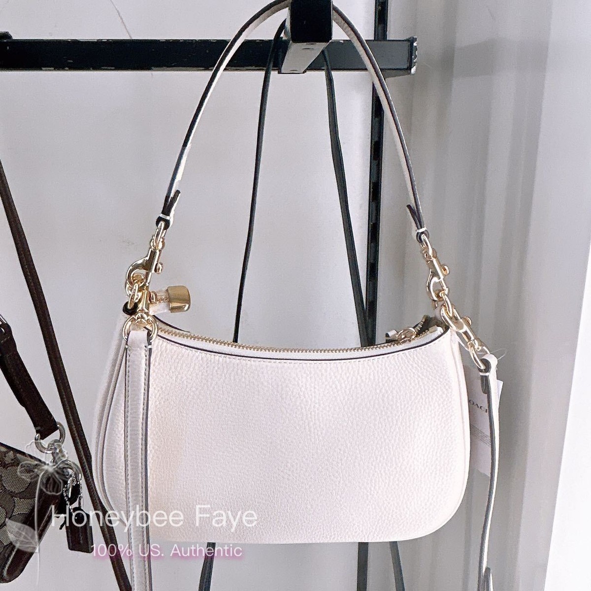 Nwt Coach X Observed By Us Teri Shoulder Bag In Leather With