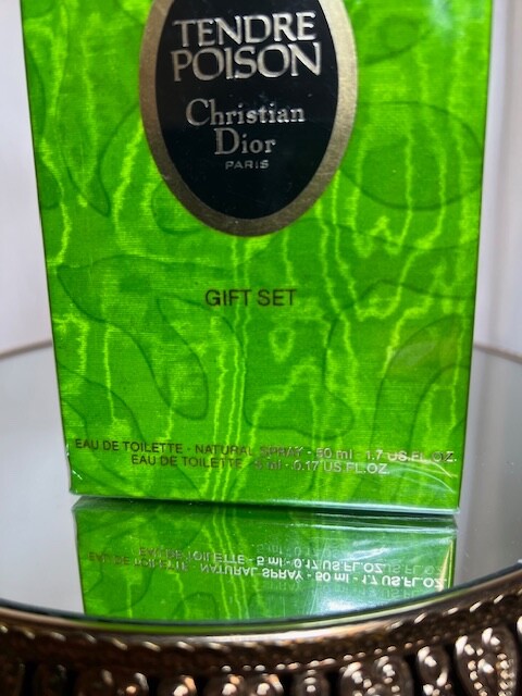 Tendre Poison Dior perfume set 50 ml + edt 5 ml. Rare, vintage