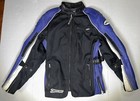 Joe Rocket Ballistic Series Live The Outer Limit Blue Black Jacket Womens Sz M