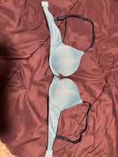 Victoria’s Secret Perfect Coverage Padded Underwired Bra Size 32B Red rn #70817