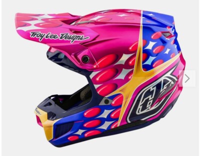 ドリ－ムハイ Troy Lee Designs SE5 Composite Blurr Pink LE MIPS Motocross Helmet