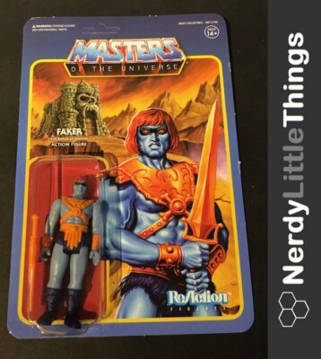 Super7   Masters of the Universe   ReAction - Faker (Leo) Power-Con 2018 Variant