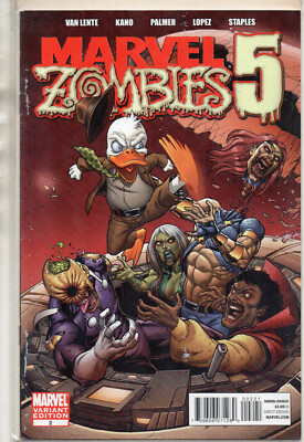 MARVEL ZOMBIES 5 #2 Howard the Duck Espin VARIANT 2010 | eBay