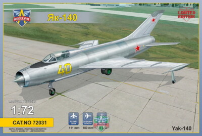 ModelSvit 1/72 Yakovlev Yak 140 Prototype