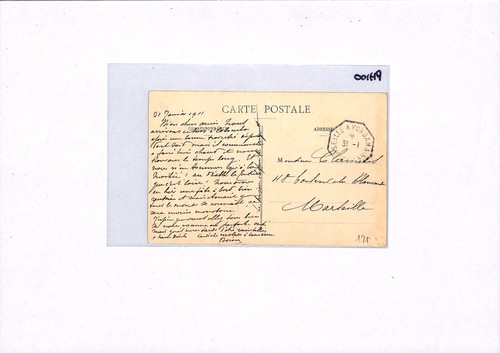 ETHIOPIA Postcard MARSEILLE-YOKOHAMA France PAQUEBOT 1911 View-Side ETHNIC PH100 - Picture 8 of 14