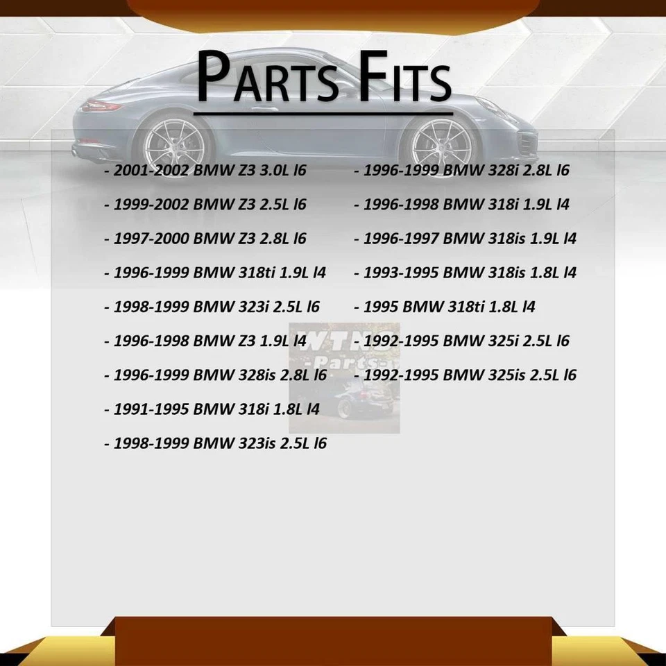 Juego de brazo de control de suspensión inferior delantero derecho derecho Mevotech para BMW 318i 1991 1992 Foto 2 de 4