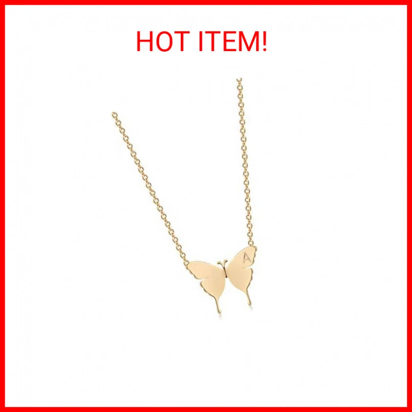 Mevecco discount butterfly necklace
