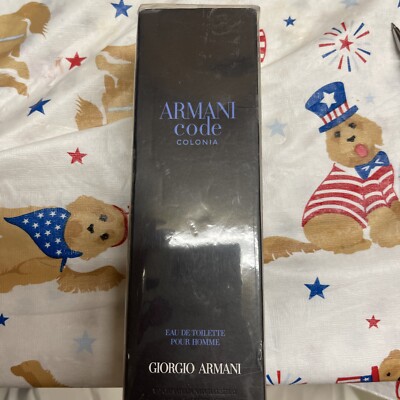 Armani Code Colonia By Giorgio Armani 4.2 Oz Eau De Toilette 