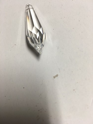 VTG Swarovski Strass Crystal #8611 Chandelier Pendant Drop Prism, 40 MM - Picture 6 of 8