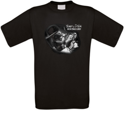 Young Dolph Rich Crack Baby Rap Hip Hop T-Shirt alle Größen NEU