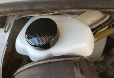 Vauxhall (Opel) Corsa E - Proform Bremsflüssigkeitsbehälterdeckel Abdeckung - Kohlefaseroptik