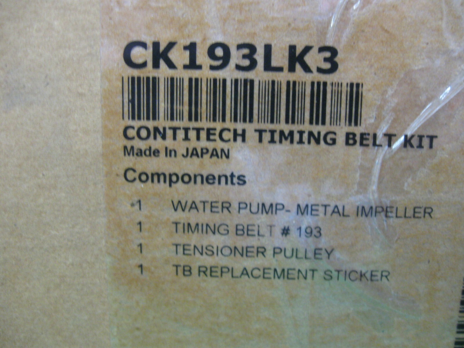 Timing Belt Kit - Compatible With 1993 - 1997 Isuzu Rodeo 3.2L V6 1994 1995 1996