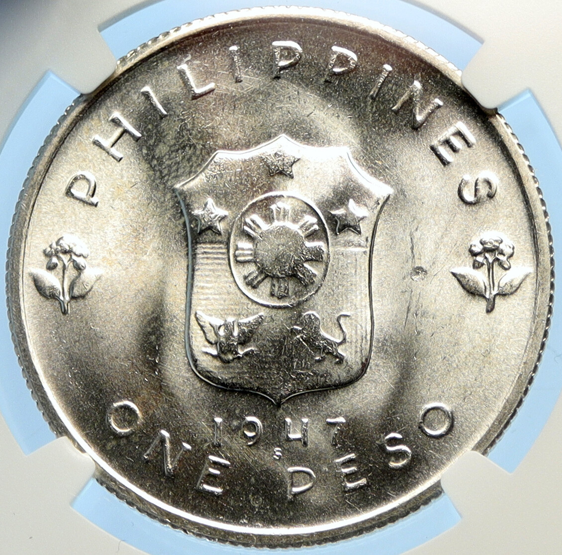 チリUN PESO銀貨　コンドル1883年間 チリ 1883年 1ペソ 大型銀貨 コンドル 極美 希少 南米銀貨