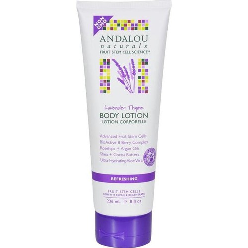Andalou Naturals Body Lotion, Lavender Thyme Refreshing, 8 Fluid Ounce (8933183618774)