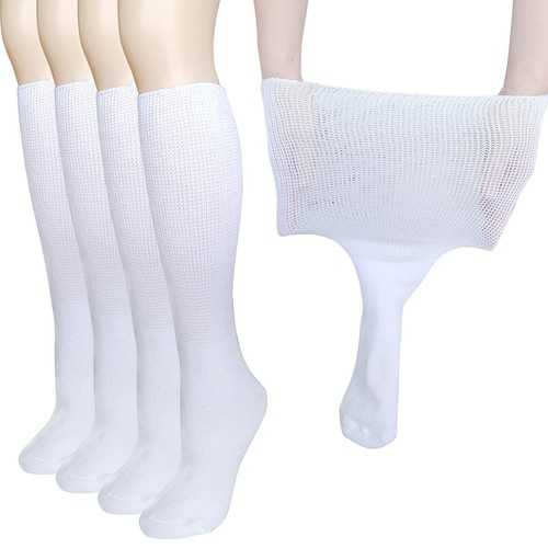 Extra breite Socken für Lymphödem geschwollene Füße Bein bariatrische Socken medizinischer Guss... - Bild 1 von 7