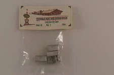 Comstock Carshops HO Cast Metal Long Box Ore Cars - 1095