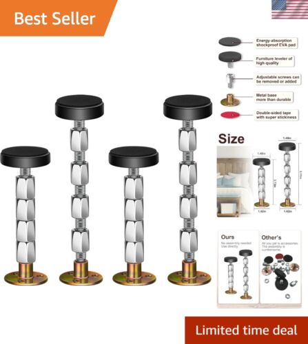 Universal Adjustable Headboard Stoppers - Effective Anti-Shake Solution for Beds