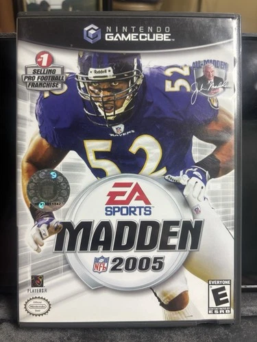 Complete In Box Madden NFL 2005 (Nintendo GameCube, 2004) CIB Tested Works