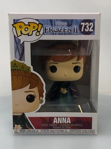 Funko POP! Disney Frozen II Anna #732 Vinyl Figure DAMAGED BOX SEE PICS