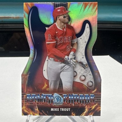 Topps 2026 Mike Trout Power Chords Insert PC-24 Los Angeles Angels