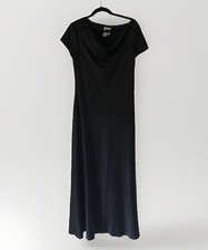 DW3 For David Warren Size 12 Vintage black Maxi Dress Y2K VTG gothic 