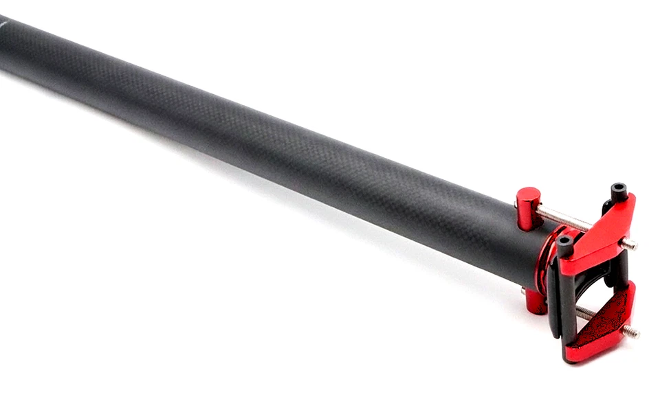 carbonenmy Tige de Selle Carbone 580mm 34,9mm Noir 3K 340g CST-DH-580 - Photo 1/4