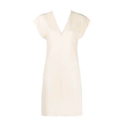 white christmas dresses Paran Dress White – The Row main image 0