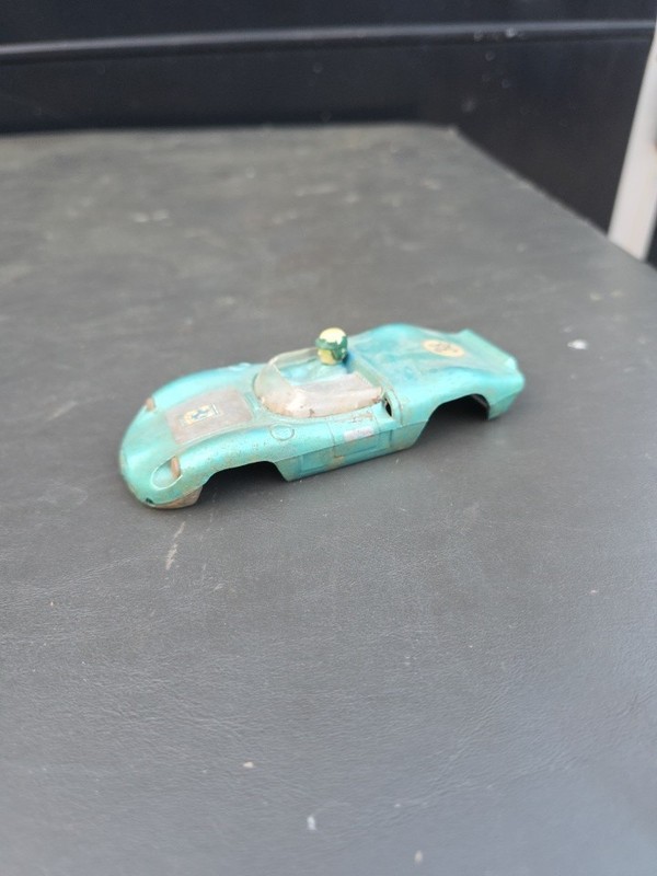 3 Vtg Slot Car 1:32 ELDON Ferrari #1025-16 Body 