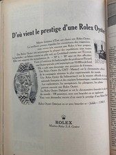 ◕ Publicité Vintage Advertising LUXE Montre ROLEX OYSTER datejust ◕ Oct. 1966 ◕