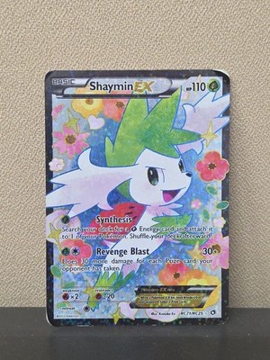 Shaymin EX Pokémon Card - Synthesis & Revenge Blast