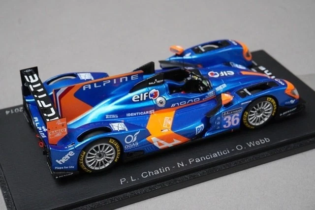 1:43 SPARK S4217 Alpine A450b Nissan Signatech LMP2 3rd Le Mans 7th 2014 #36 - Image 4 of 4
